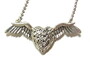 HULTQUISTハートの翼のネックレス